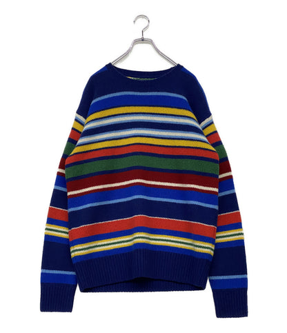 美品 POLO RALPH LAUREN ニット VOYAGER ストライプ メンズ SIZE L ポロ・ラルフローレン