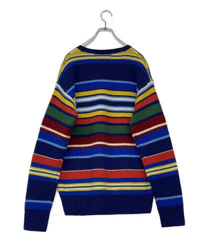 美品 POLO RALPH LAUREN ニット VOYAGER ストライプ メンズ SIZE L ポロ・ラルフローレン