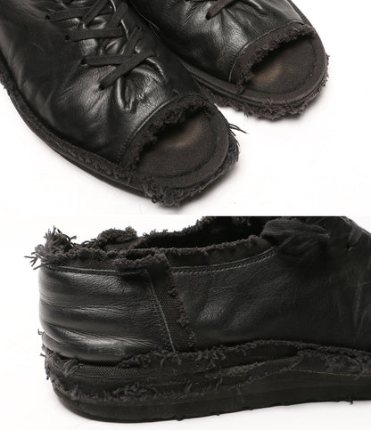 YOHJI YAMAMOTO POUR HOMME サンダル HS-E09-768-3 メンズ SIZE 4 ヨウジヤマモトプールオム
