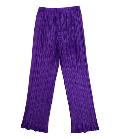 PLEATS PLEASE プリーツパンツ パープル 09aw PP93-JF691 レディース SIZE 1 プリーツプリーズ