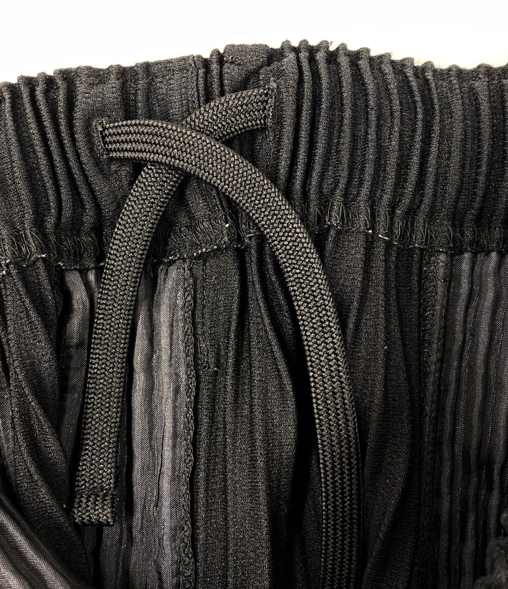 HOMME PLISSE ISSEY MIYAKE プリーツパンツ ブラック Basics Pant メンズ SIZE 2 オム プリッセ イッセイミヤケ