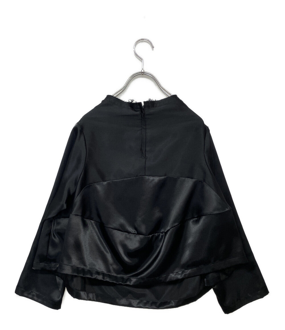 COMME des GARCONS エステルハイネックブラウス 23SS GK-B010 レディース SIZE S コムデギャルソン