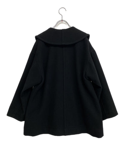 美品 nicholson&nicholson ニコルソンアンドニコルソン ピーコート MY SHAWL レディース SIZE 36