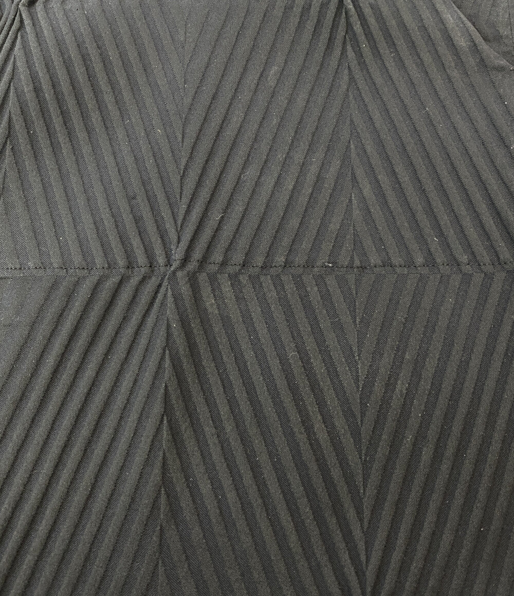 ISSEY MIYAKE フレンチスリーブワンピース ISSEY MIYAKE ベイクド ストレッチ IM91FH031 レディース SIZE 2 イッセイミヤケ