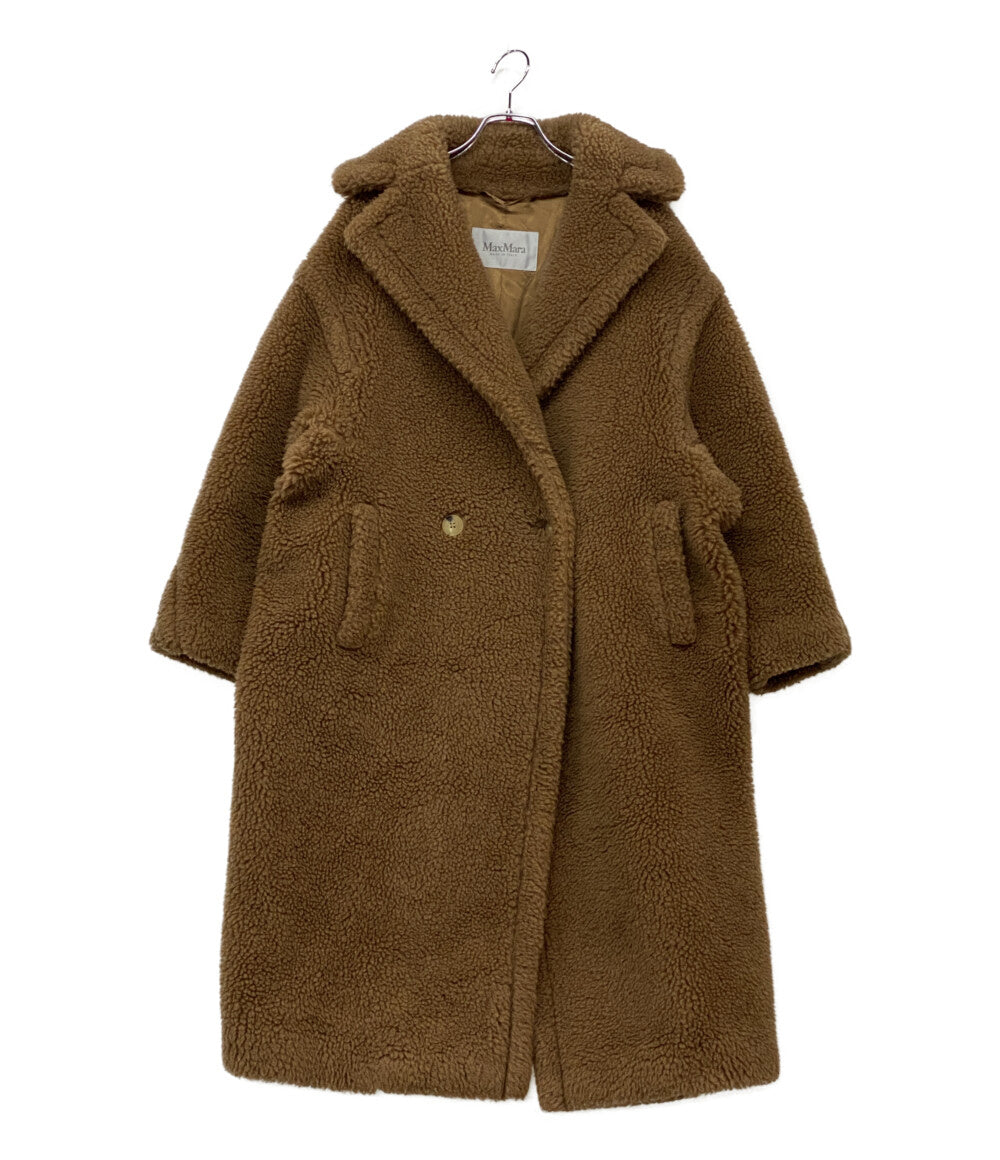 MAX MARA ボアコート アイコンコート キャメル レディース SIZE XS マックスマーラ