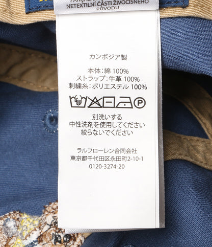 POLO RALPH LAUREN Polo ベア ツイル ボール キャップ ブルー 26ss メンズ SIZE O/S ポロ・ラルフローレン