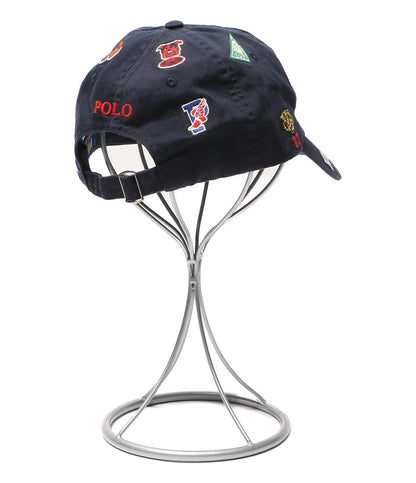 POLO RALPH LAUREN キャップ PENNANT EMBROIDERY TWILL BB CAP NAVY メンズ SIZE O/S ポロ・ラルフローレン