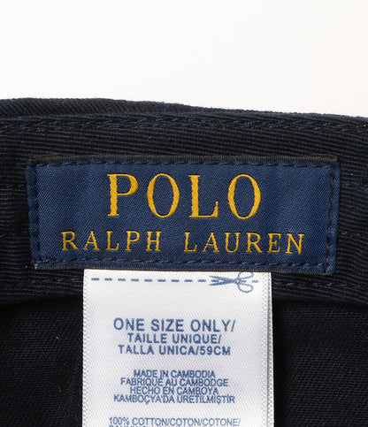 POLO RALPH LAUREN キャップ PENNANT EMBROIDERY TWILL BB CAP NAVY メンズ SIZE O/S ポロ・ラルフローレン