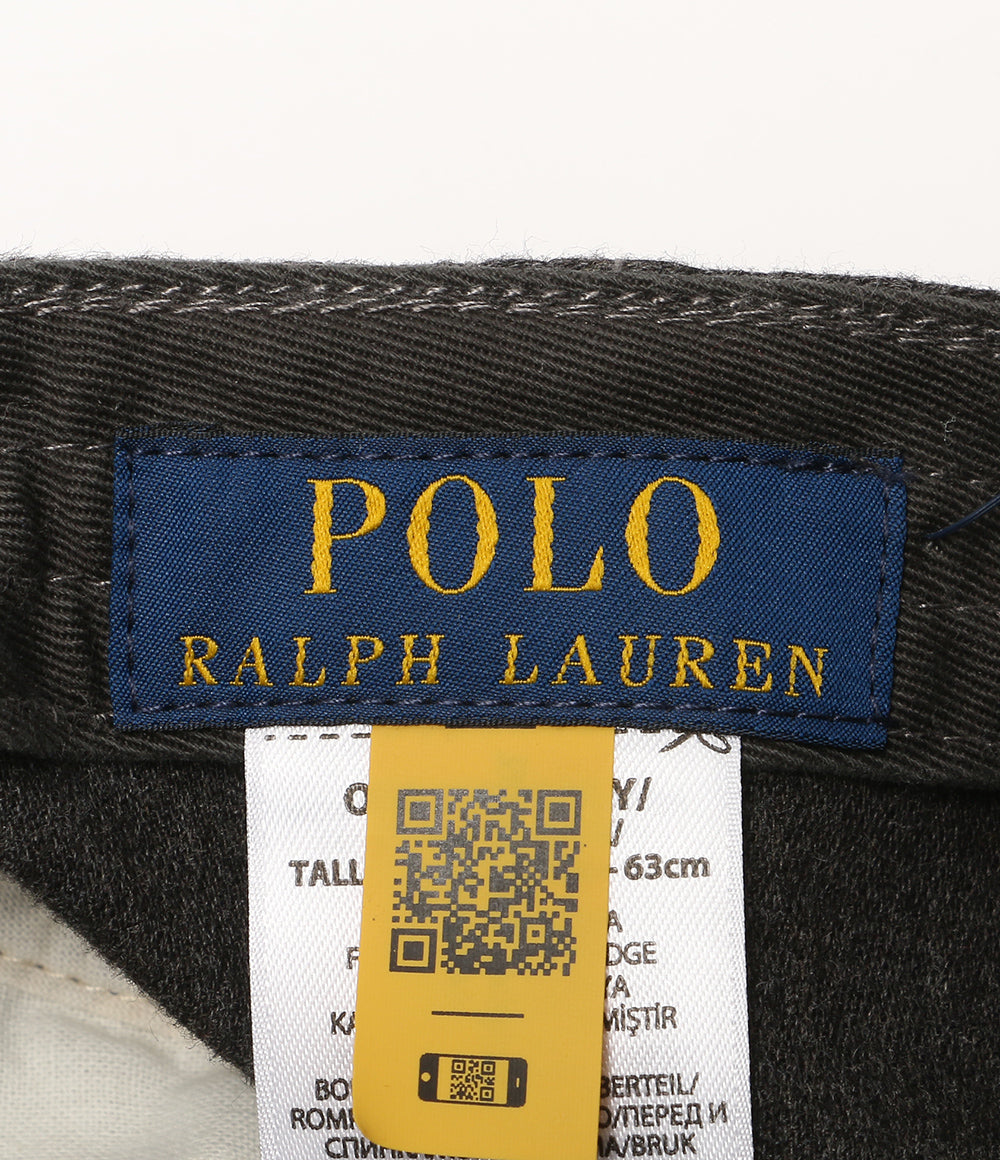 POLO RALPH LAUREN ブラッシュド シャモア ボール キャップ グレー 26SS メンズ SIZE O/S ポロ・ラルフローレン