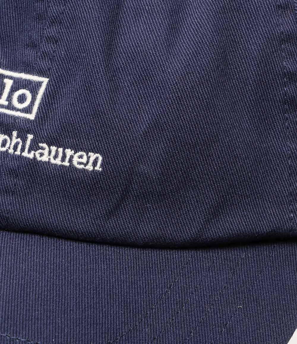 POLO RALPH LAUREN ロゴエンブロイダリー ツイル ボール キャップ NAVY メンズ SIZE O/S ポロ・ラルフローレン