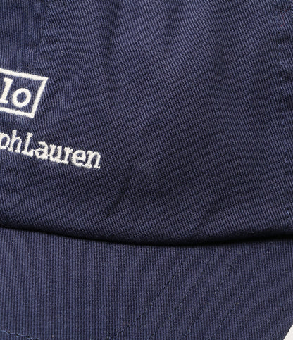 POLO RALPH LAUREN ロゴエンブロイダリー ツイル ボール キャップ NAVY メンズ SIZE O/S ポロ・ラルフローレン