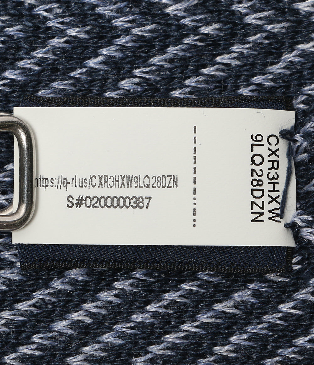 美品 POLO RALPH LAUREN ニット リネン ネクタイ 柄 メンズ ポロ・ラルフローレン