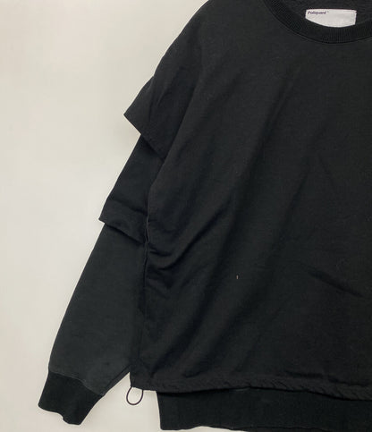Poliquant ポリクアント レイヤード風スウェット THE LAYERED L S SWEATSHIRT メンズ SIZE 3