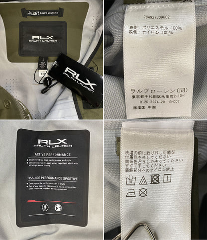 美品 RLX Ralph Lauren マウンテンパーカー Water-Repellent Wading Jacket Olive メンズ SIZE L アールエルエックス ラルフローレン