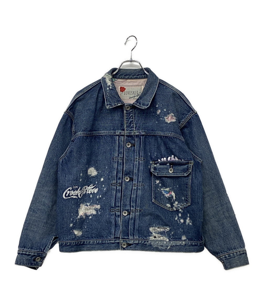 SEVESKIG デニムジャケット 2306XX Ver.Mad.K JK-SV-NSS-1007 メンズ SIZE S セヴシグ