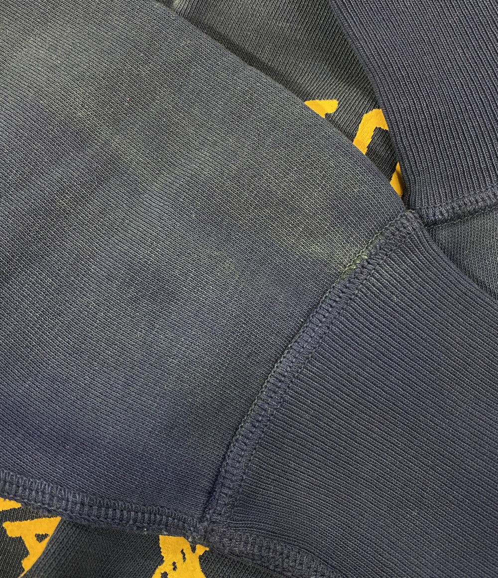 美品 POLO RALPH LAUREN スウェット VINTAGE FIT FLEECE GRAPHIC SWEAT NVY メンズ SIZE L ポロ・ラルフローレン