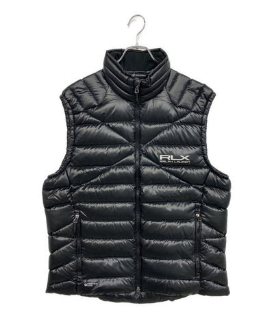 美品 RLX RALPH LAUREN ダウンベスト WATER-REPELLENT DOWN VEST BLK 784912029001 メンズ SIZE L アールエルエックス ラルフローレン