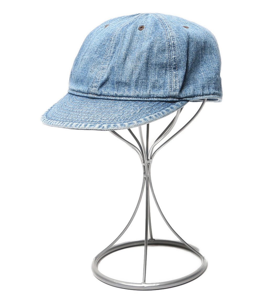 RRL RALPH LAUREN キャップ DENIM SERVICE CAP MILITARY メンズ SIZE L ダブルアールエル
