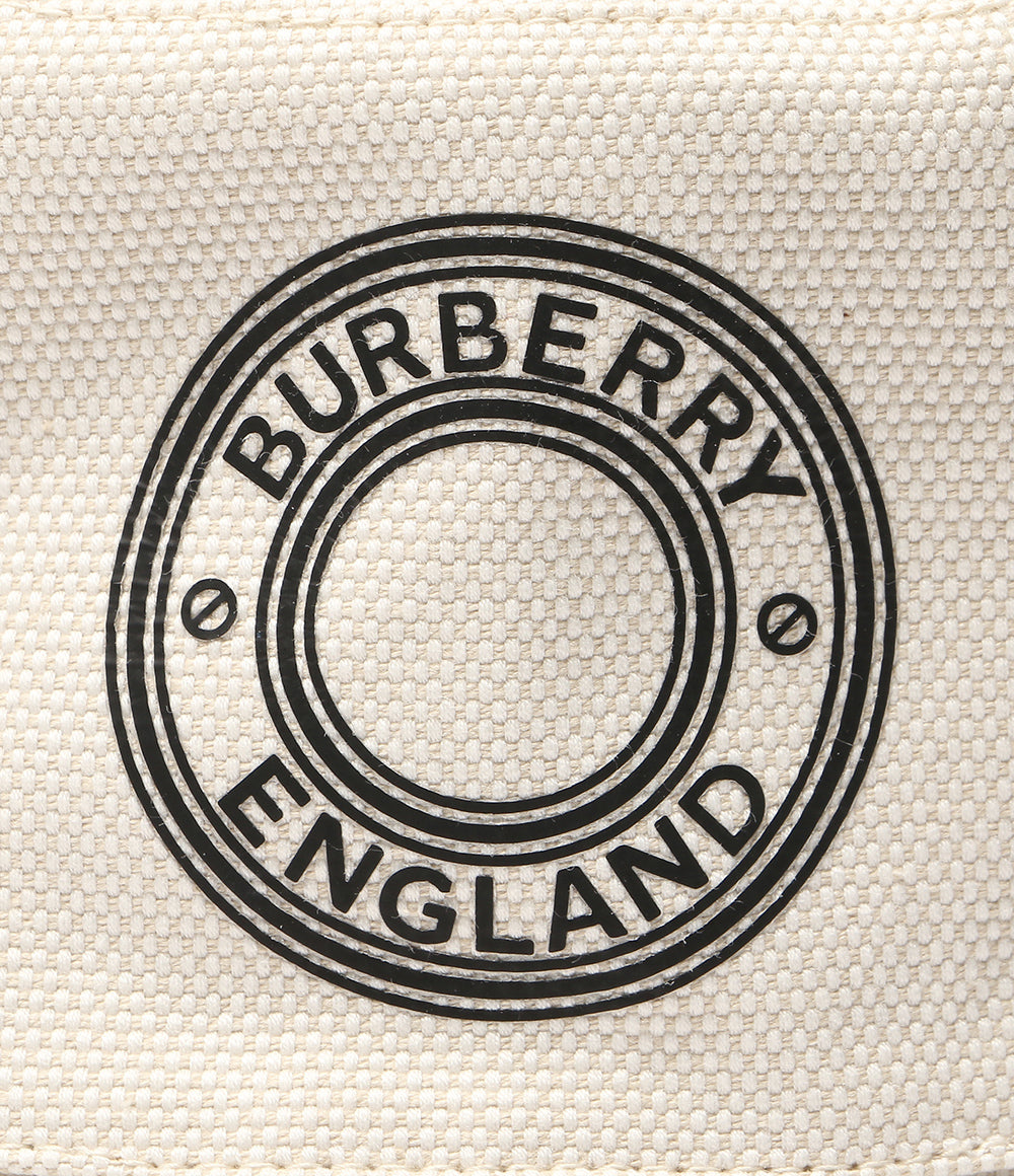 美品 BURBERRY ハット Archway Logo Applique Bucket Hat レディース SIZE L バーバリー