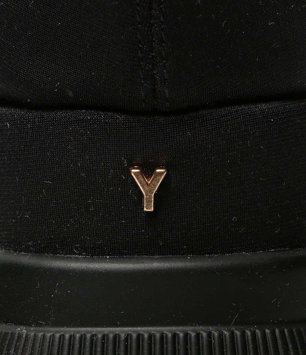 YELLO イエロ ブーツ TOKYO BLACK MID SNEAKER SHORT BOOTS レディース SIZE XL