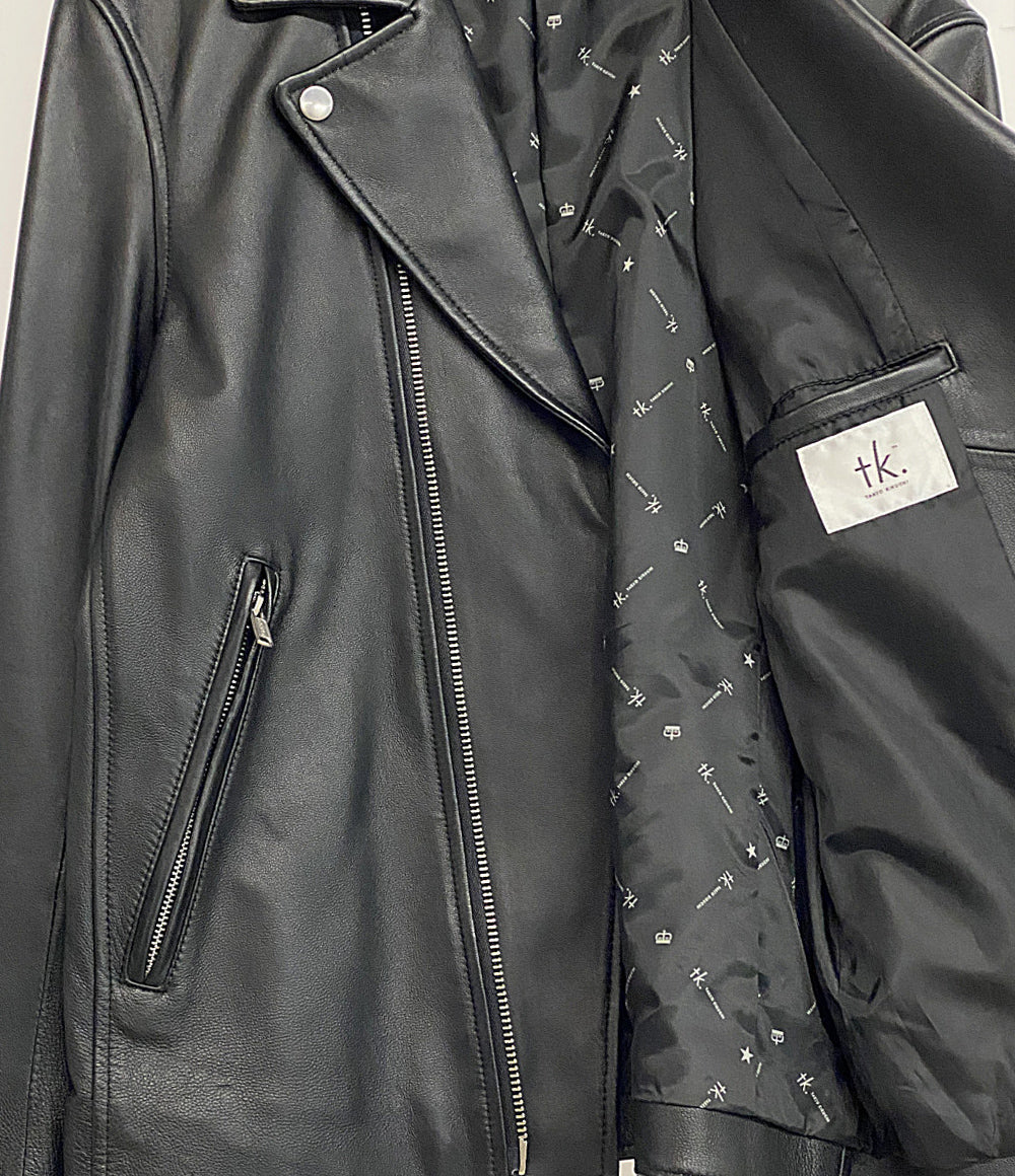 tk.TAKEO KIKUCHI ティーケー タケオキクチ ダブルライダースジャケット 17AW 170-53805 メンズ SIZE L
