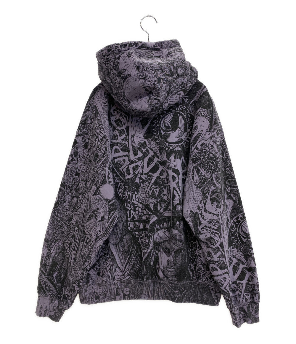 Supreme パーカー 24AW LIBERTY HOODED SWEAT PURPLE メンズ SIZE L シュプリーム