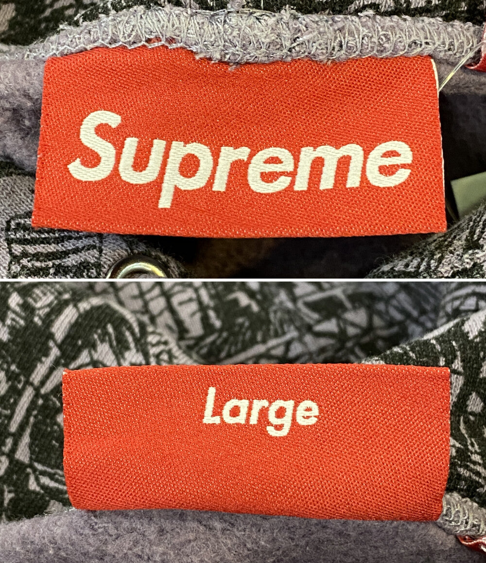 Supreme パーカー 24AW LIBERTY HOODED SWEAT PURPLE メンズ SIZE L シュプリーム