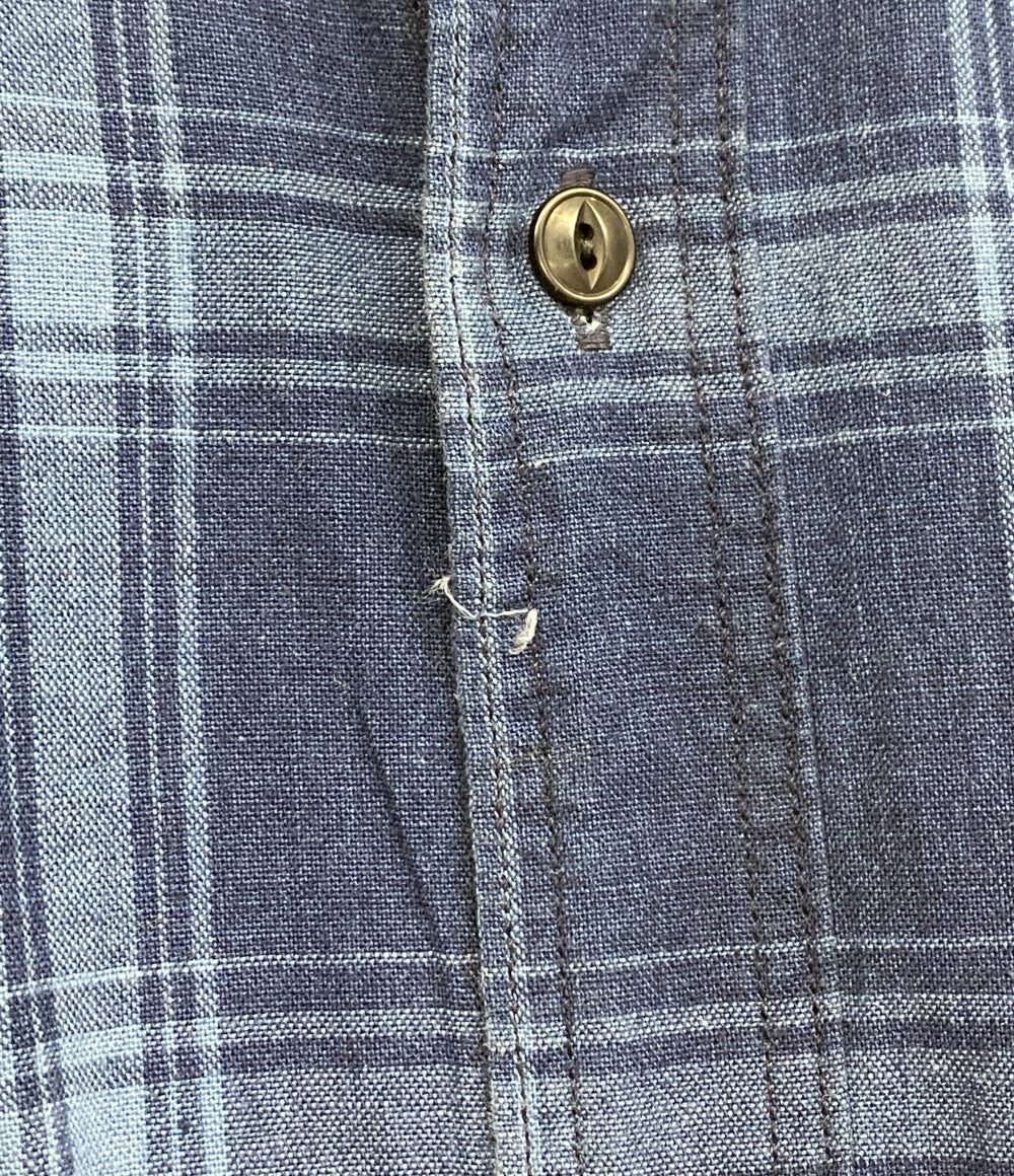 NIGEL CABOURN 長袖シャツ ワークシャツ INDIGO メンズ SIZE 50 ナイジェルケーボン