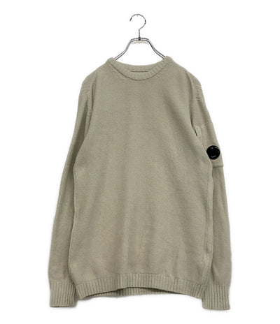 C.P. COMPANY ニット アイボリー アームレンズ メンズ SIZE 48 シーピーカンパニー
