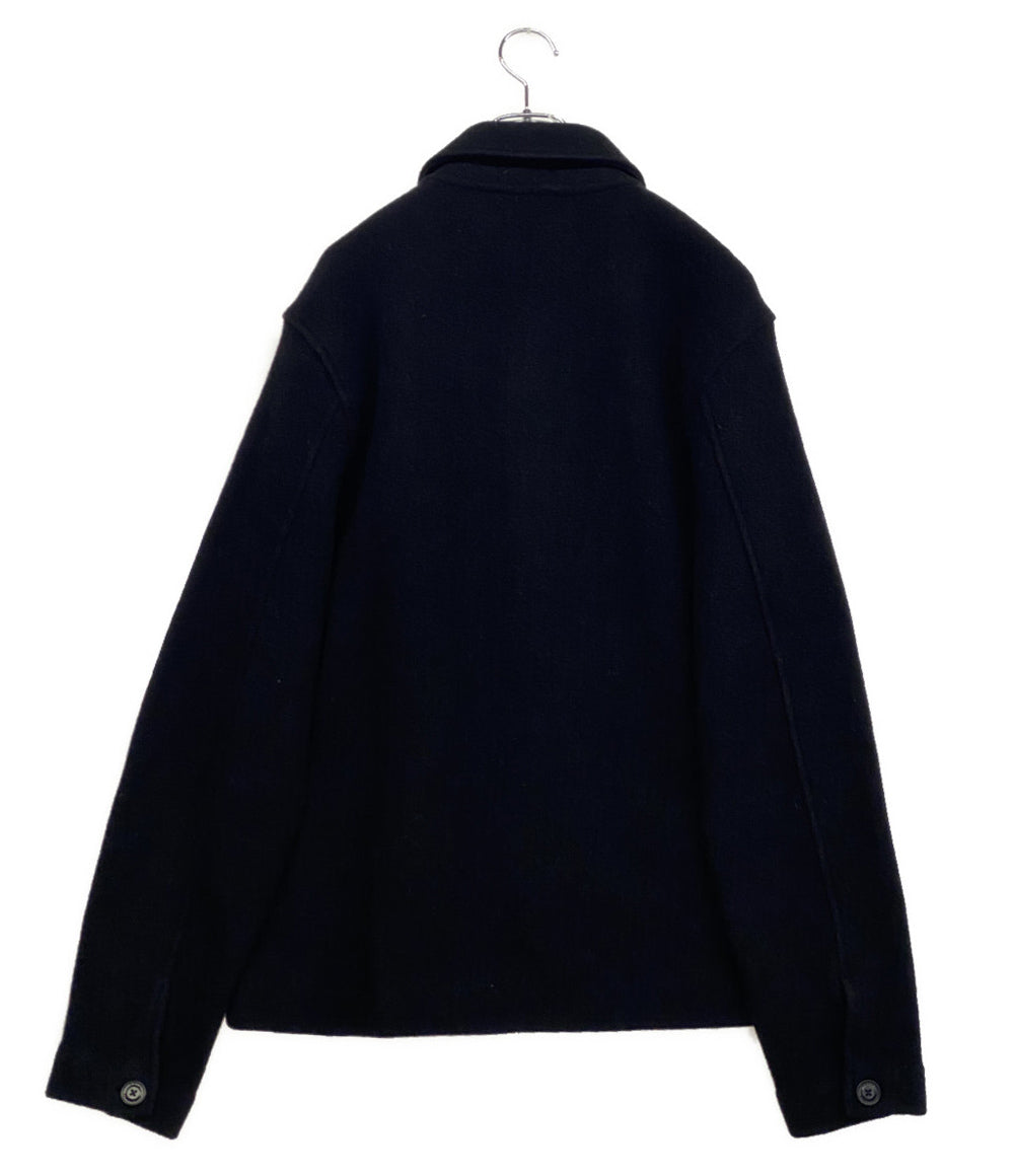美品 POLO RALPH LAUREN ブラッシュド ウール カバーオール ブラック メンズ SIZE M ポロ・ラルフローレン