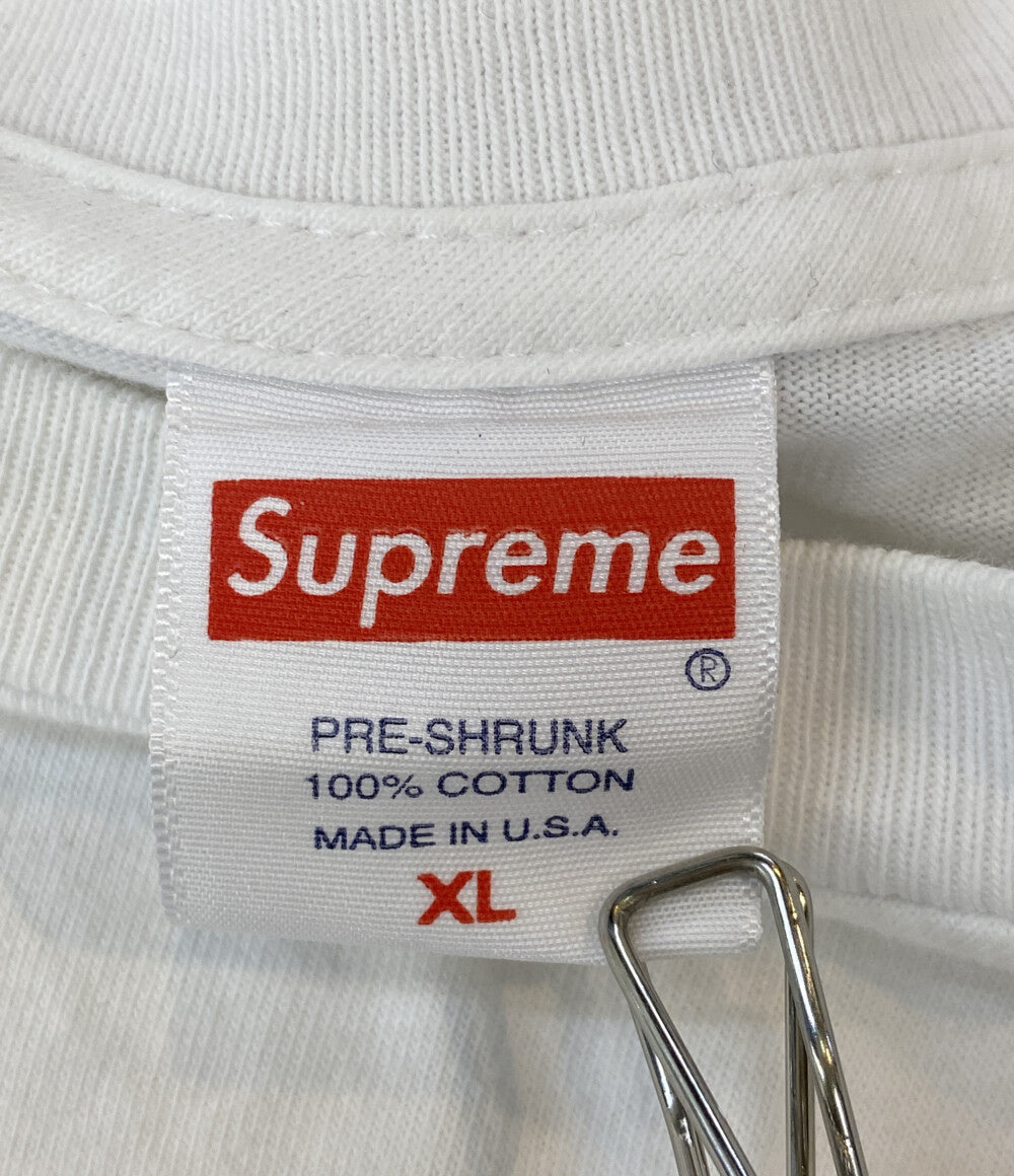 Supreme × ANTIHERO アンタイヒーロー 半袖Ｔシャツ BALCONY TEE ホワイト メンズ SIZE XL シュプリーム