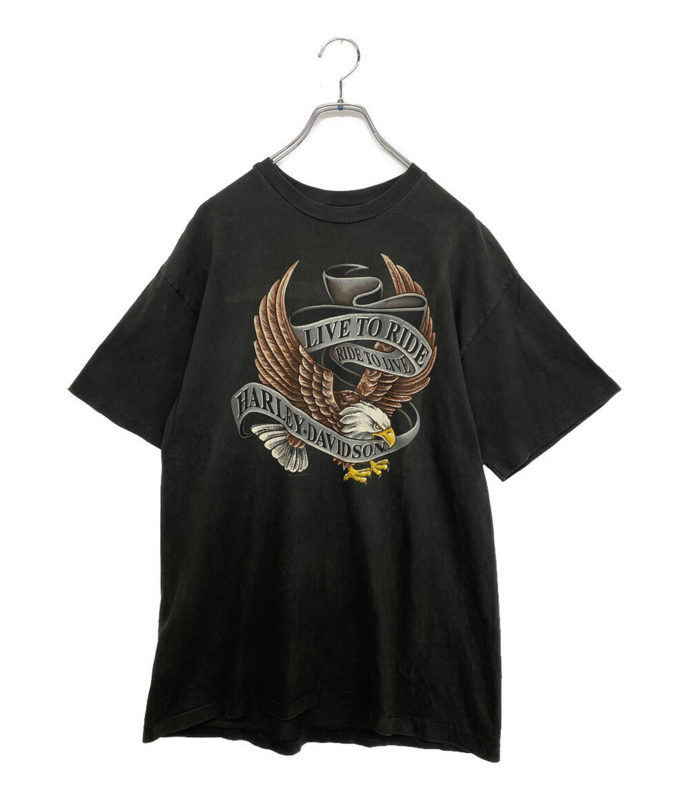 HARLEY DAVIDSON 半袖Ｔシャツ VINTAGE USA製 LIVE TO RIDE メンズ SIZE L ハーレーダビッドソン