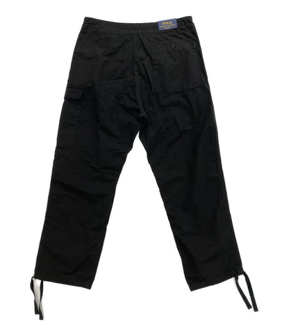 美品 POLO RALPH LAUREN カーゴパンツ Beachcomber リラックス キャンバス カーゴ BLK メンズ SIZE L ポロ・ラルフローレン