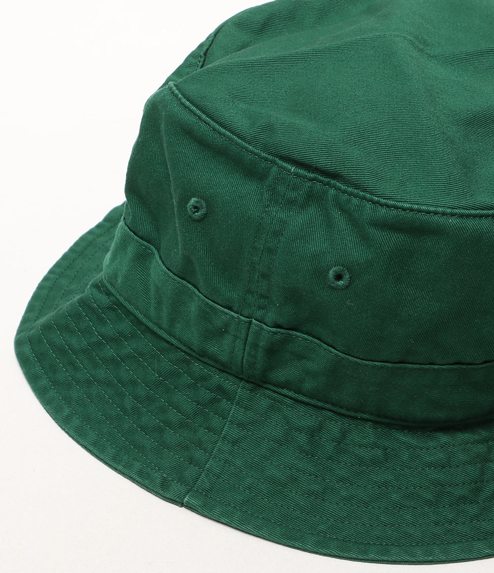 美品 POLO RALPH LAUREN POLOベア ツイル バケット ハット グリーン メンズ SIZE L/XL ポロ・ラルフローレン