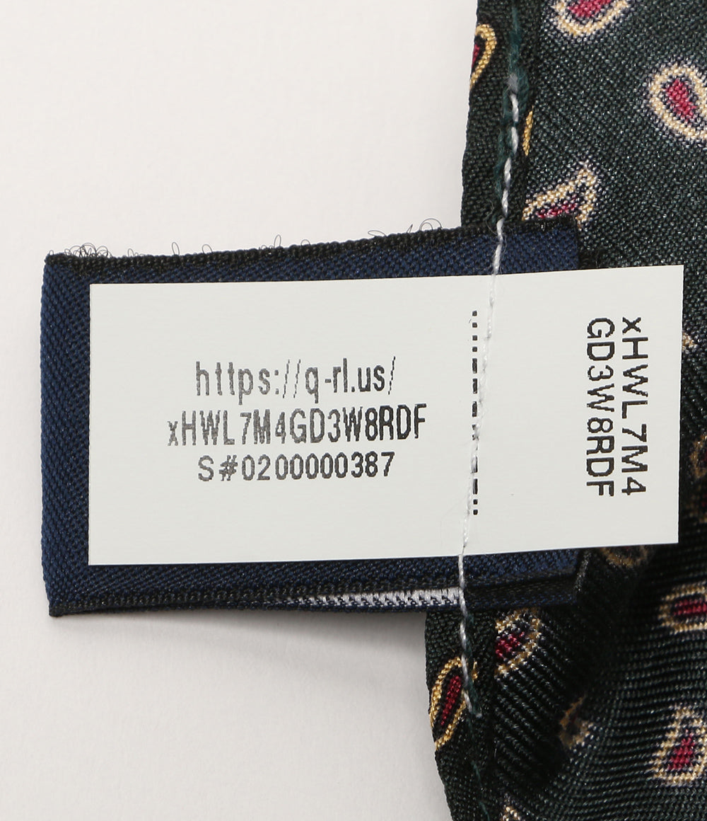 美品 POLO RALPH LAUREN ネクタイ ヴィンテージ インスパイアード パイン シルク レップ メンズ ポロ・ラルフローレン