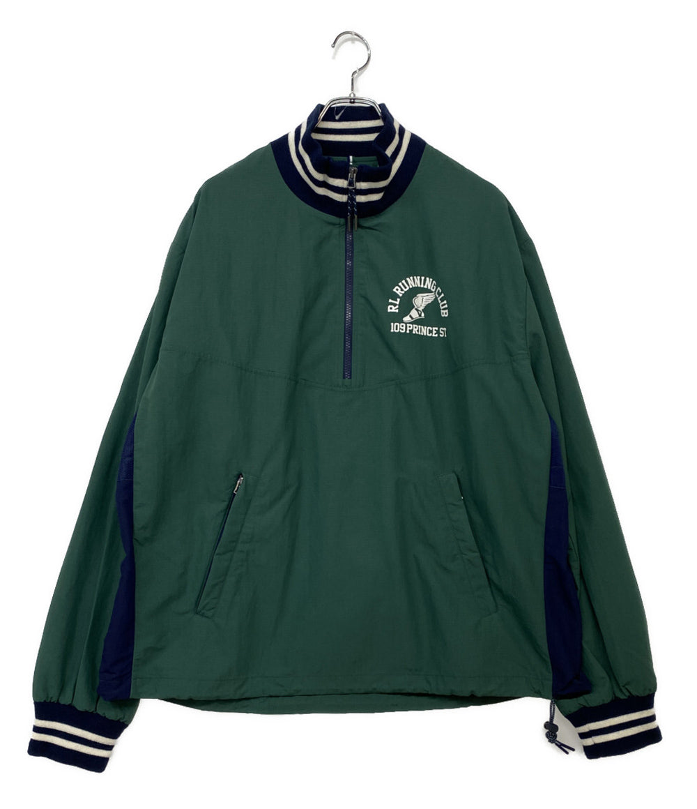 美品 POLO RALPH LAUREN ジャケット リップストップ クォータージップ メンズ SIZE L ポロ・ラルフローレン