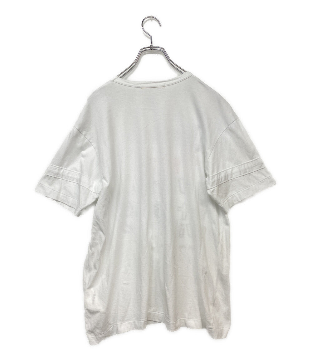 COMME des GARCONS 半袖Ｔシャツ AD2019 live free with strong will ホワイト レディース SIZE XL コムデギャルソン