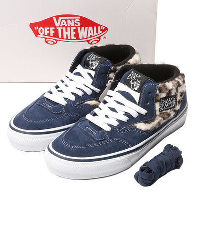 美品 VANS × SUPREME ヴァンズ シュプリーム スニーカー LEOPARD HALF CAB NAVY メンズ SIZE 26.0cm