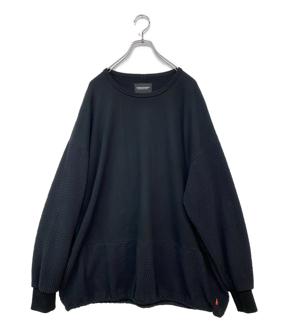VIRGOwearworks ヴァルゴウェアワークス スウェット VG-SWT-171 BLACK 切り返し メンズ SIZE 2