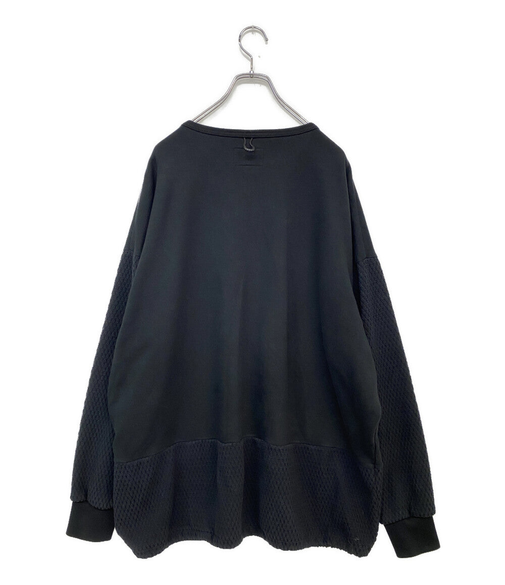 VIRGOwearworks ヴァルゴウェアワークス スウェット VG-SWT-171 BLACK 切り返し メンズ SIZE 2
