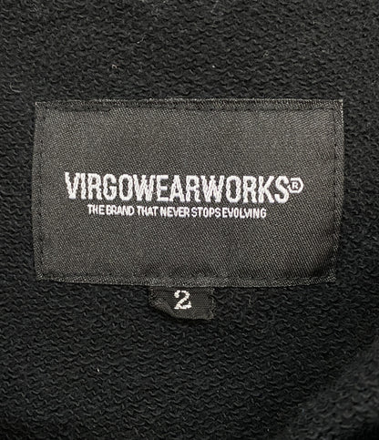 VIRGOwearworks ヴァルゴウェアワークス スウェット VG-SWT-171 BLACK 切り返し メンズ SIZE 2