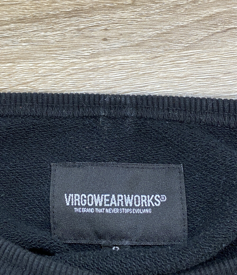 VIRGOwearworks ヴァルゴウェアワークス スウェット VG-SWT-171 BLACK 切り返し メンズ SIZE 2