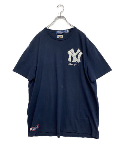 POLO RALPH LAUREN 半袖Ｔシャツ ヤンキース COOPERSTOEN COLLECTION ジャージー メンズ SIZE L ポロ・ラルフローレン