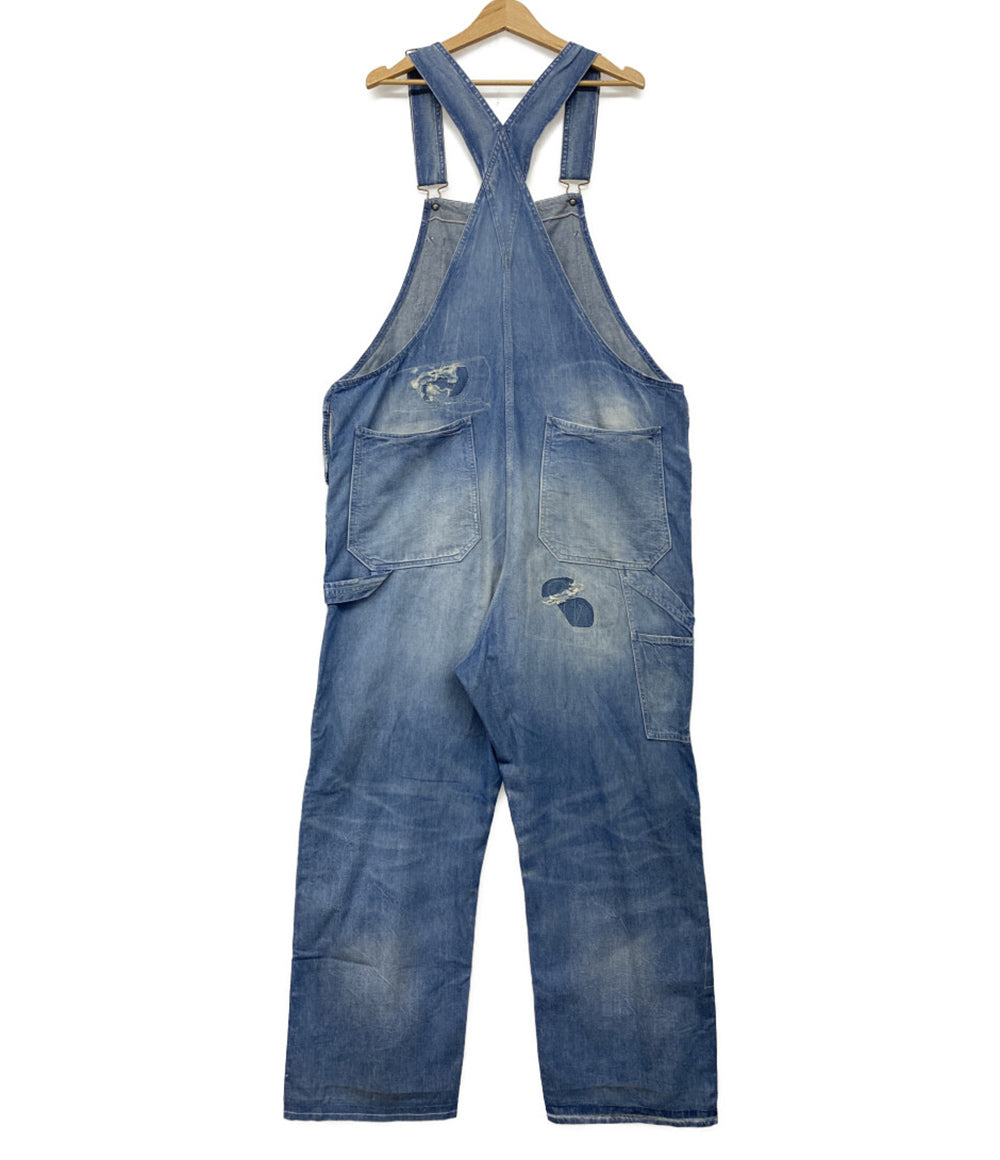 RRL RALPH LAUREN オーバーオール 24SS REPAIRED ダメージ加工 メンズ SIZE L ダブルアールエル