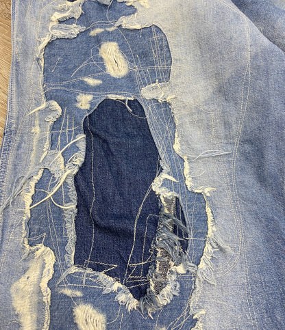 RRL RALPH LAUREN オーバーオール 24SS REPAIRED ダメージ加工 メンズ SIZE L ダブルアールエル