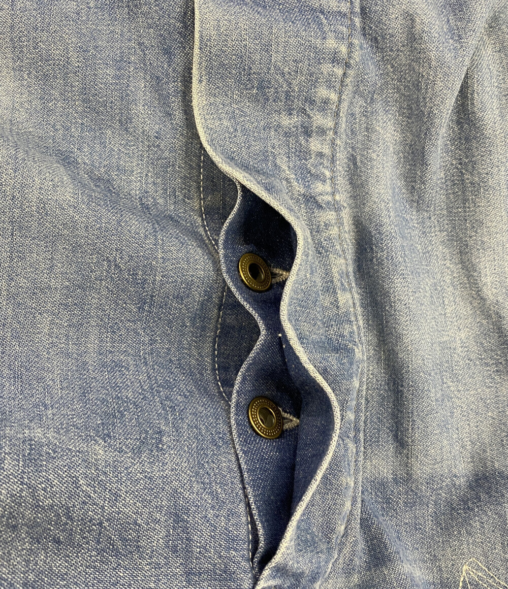 RRL RALPH LAUREN オーバーオール 24SS REPAIRED ダメージ加工 メンズ SIZE L ダブルアールエル