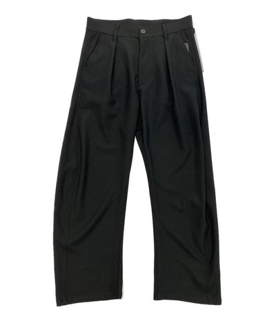 美品 wjk ダヴルジェイケイ パンツ relax banana slacks 5214 pe48h BLACK メンズ SIZE L