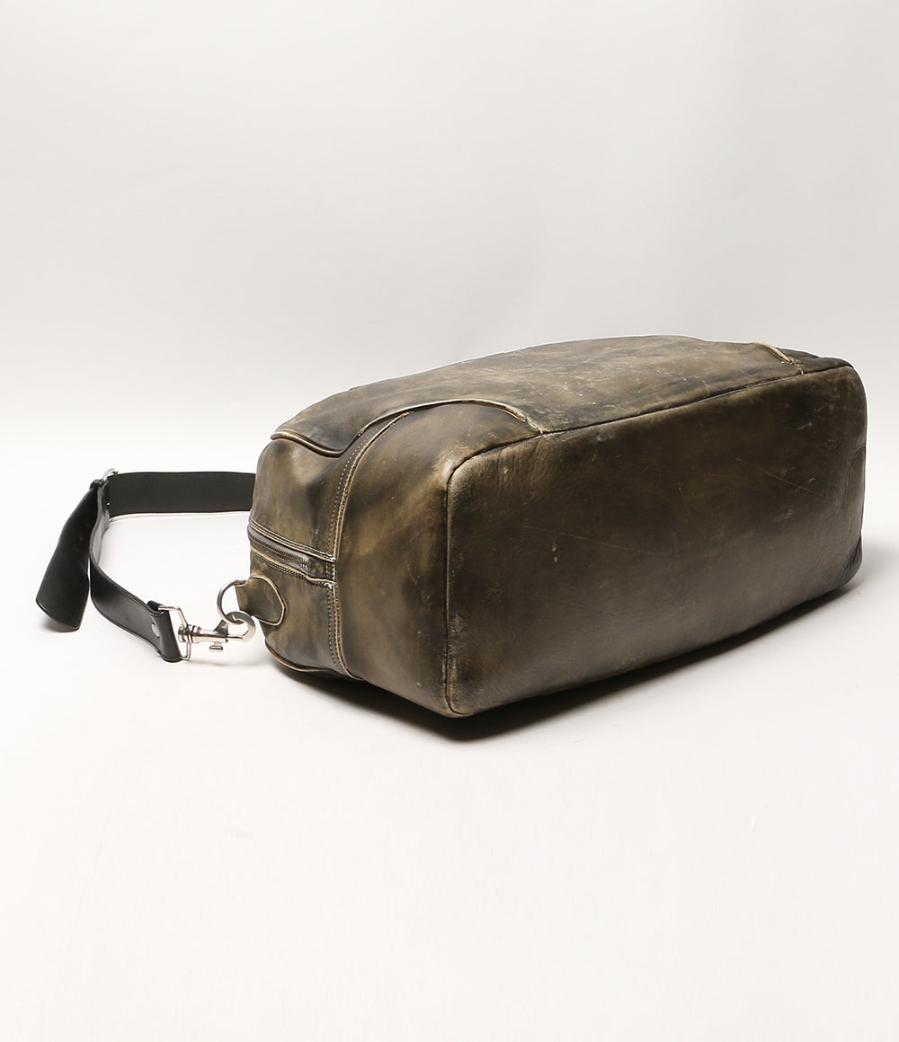Maison Margiela ボストンバッグ レザー S35WI0061 SX8728 2014 メンズ メゾンマルジェラ