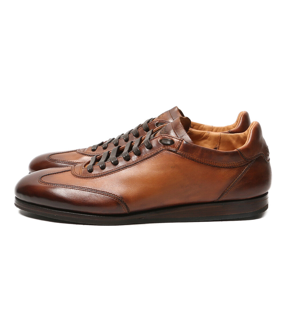 Fabi ファビ ドレスシューズ レザースニーカー ブラウン イタリア製 メンズ SIZE 41