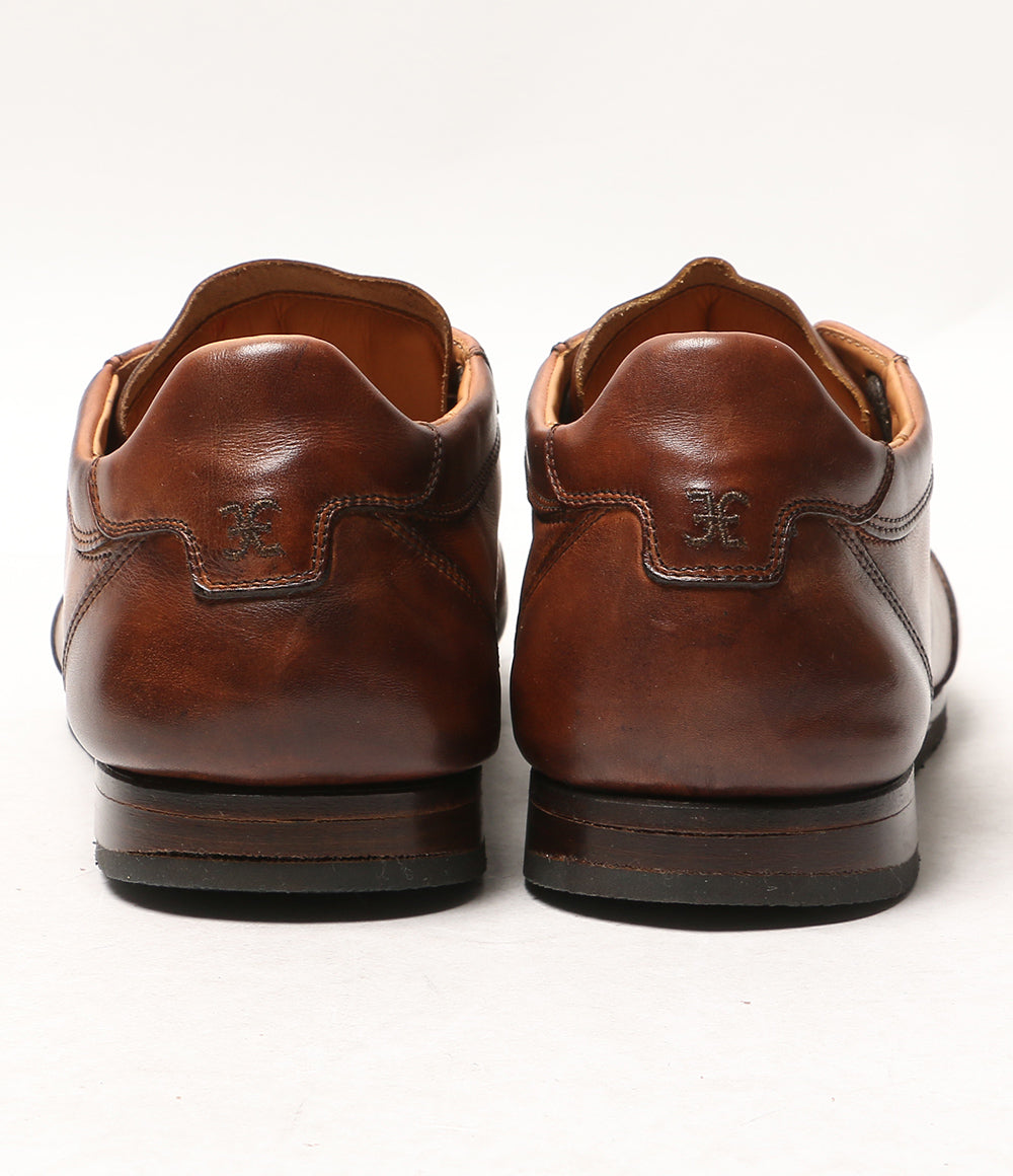 Fabi ファビ ドレスシューズ レザースニーカー ブラウン イタリア製 メンズ SIZE 41